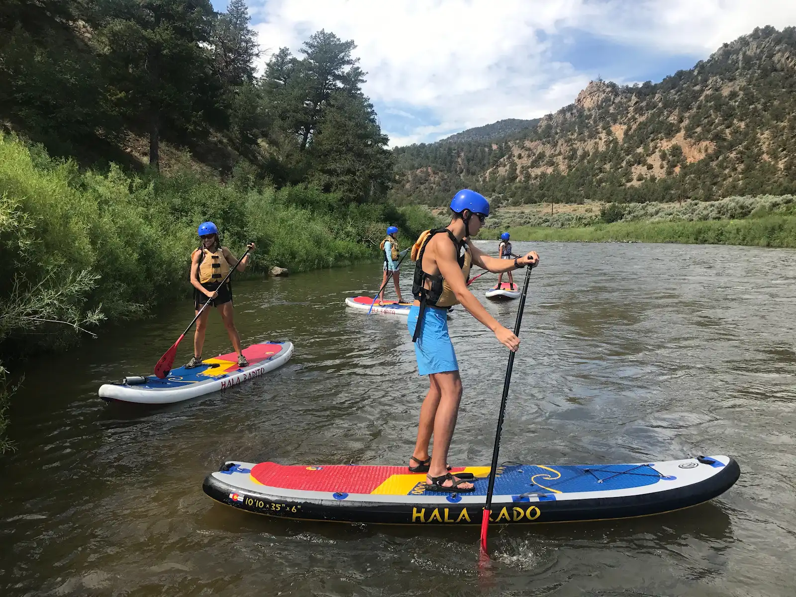 Family rafting Colorado River gear and guide support